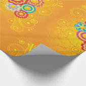 花花束紙 ラッピングペーパー