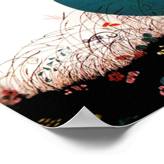 花花束蝶レディ ポスター (角)