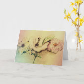 花花束 カード (黄色い花)