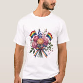 花花束lgbt tシャツ (正面)