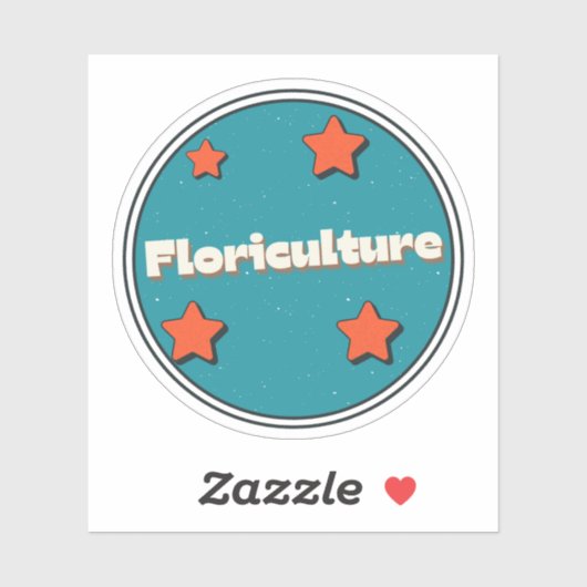 花花栽培 シール (シート)