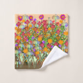 花花花花 バスタオルセット (ウォッシュタオル)