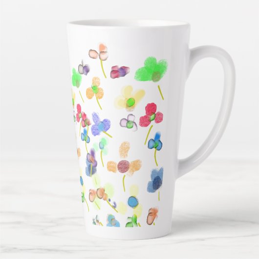 花花 カフェラテマグ (右)