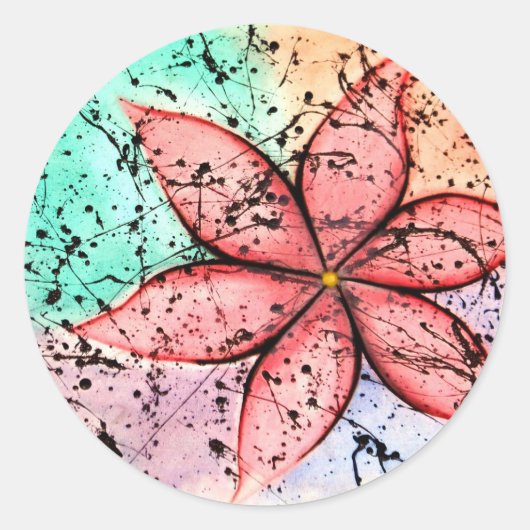 花花 ラウンドシール (正面)