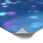 花芸術的の表示 ポスター (角)