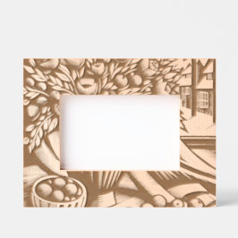 花芸術的窓辺 レーザー彫刻フレーム