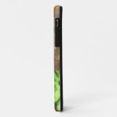 花芸術的頭に乗って休むトンボ Case-Mate iPhoneケース (裏面/左)