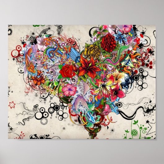 花芸術的類 ポスター (正面)