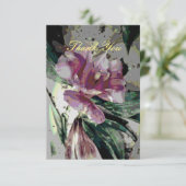 花芸 平面 感謝カード (スタンド正面)