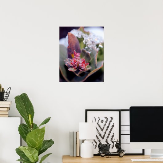 花芽 ポスター (ホームオフィス)