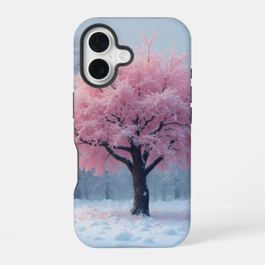 花芽 iPhone 16ケース (裏面)
