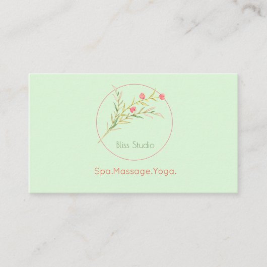 花茎 名刺 (正面)