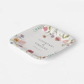 花茶 ブライダルシャワープレート ペーパープレート (傾斜あり)