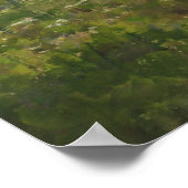 花草地ウィリアム・ヘンリー・ホームズ水彩画 ポスター (角)