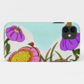 花草地iPhone 5ケース Case-Mate iPhoneケース (裏面(横))