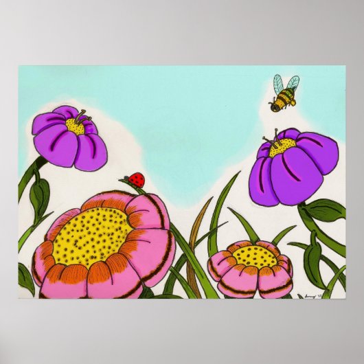 花草用ポスター ポスター (正面)