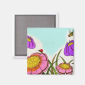 花草磁石 マグネット (正面/裏面)