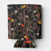 花草花手描き 缶クーラー (裏面)