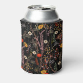 花草花手描き 缶クーラー (缶裏面)