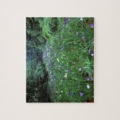 花菖蒲日本の明治神社 ジグソーパズル (縦)