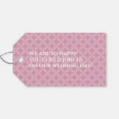 花菱七宝 花菱七宝 日本の着物の柄 ギフトタグ (裏面横)