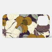 花葉の優雅な文様。フローラビン Case-Mate iPhoneケース (裏面 (横))