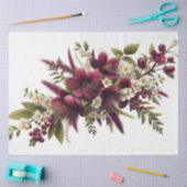 花葉の切り離し 薄葉紙 (クラフト)