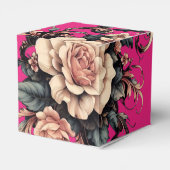 花葉付きヴィンテージデザインby Rp フェイバーボックス (裏面サイド)