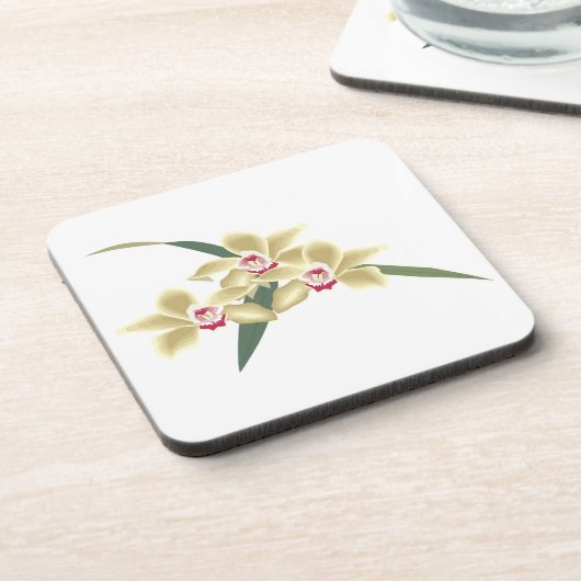 花葉付き コースター (左側)