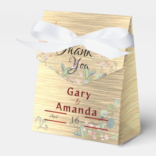 花葉付き フェイバーボックス (正面サイド)