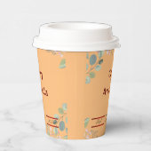 花葉付き 紙コップ (右)