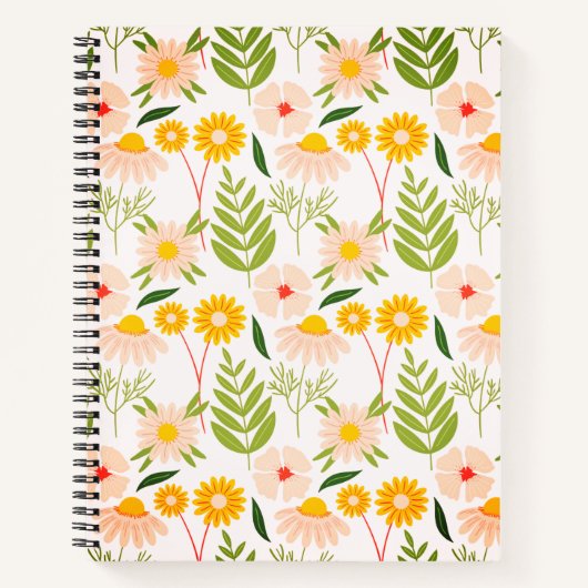 花葉園模様 ノートブック (正面)