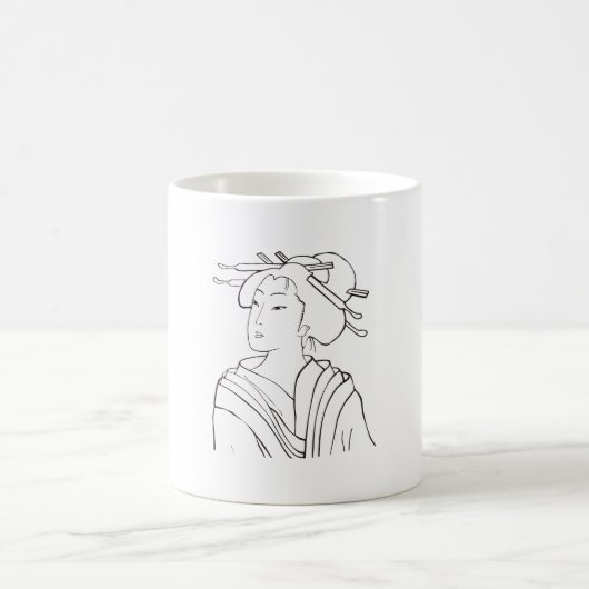 花蘭 コーヒーマグカップ (中央)