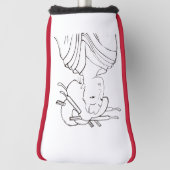 花蘭 ゴルフヘッドカバー (回転90)