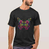 花蝶々 Tシャツ (正面)