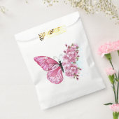 花蝶とピンク桜 フェイバーバッグ (封をした状態)