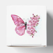 花蝶とピンク桜 フェイバーボックス (上部)