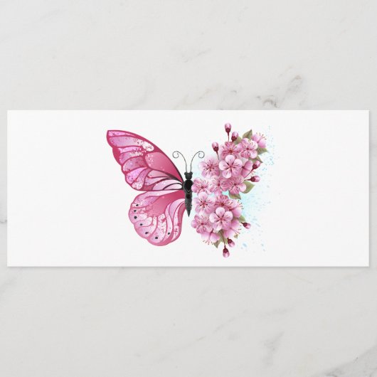 花蝶とピンク桜 プログラム (正面)