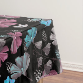 花蝶の模様 テーブルクロス