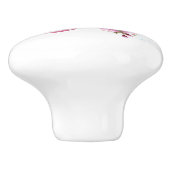 花蝶ピンク桜 セラミックノブ (側面)