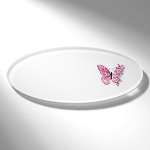 花蝶ピンク桜 名札