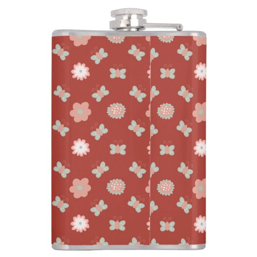 花蝶 フラスク (裏面)