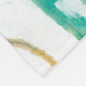 花表現I フリースブランケット (角)