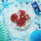 花表現I ペーパープレート (パーティー)