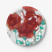 花表現I ペーパープレート (正面)