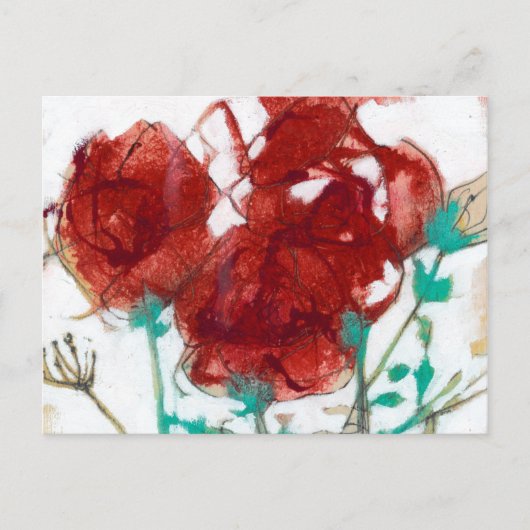 花表現I ポストカード (正面)