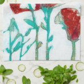 花表現II キッチンタオル (折り畳み)