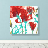 花表現II キャンバスプリント (インサイチュ (ウッドフロア))