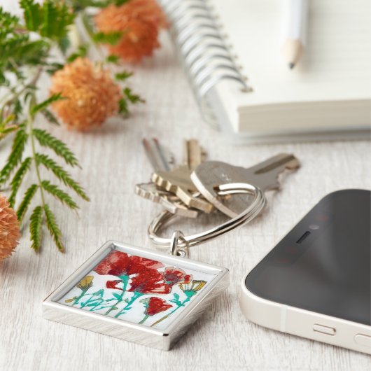 花表現II キーホルダー (側面)