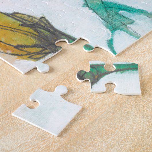 花表現II ジグソーパズル (側面)